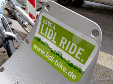 Berlínské dobrodružství: have a LIDL ride