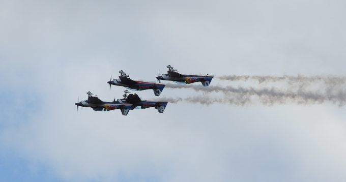 The Flying Bulls Aerobatics Team