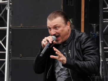Bernhard Weiß z AXXIS na MetalFestu v Plzni, 31. května 2019