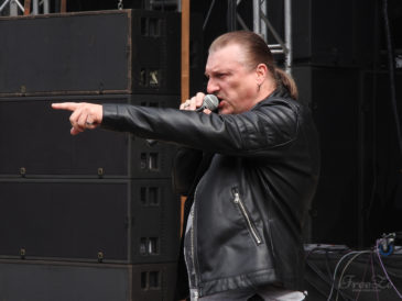 Bernhard Weiß z AXXIS na MetalFestu v Plzni, 31. května 2019