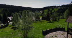 Výhled na Modravu od Klostermannovy chaty