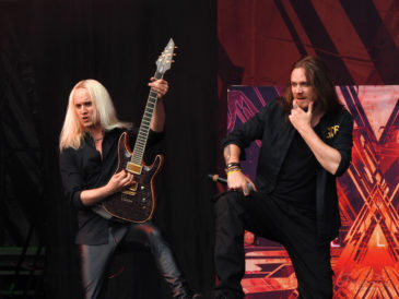 Olof Mörck a Henrik Englund Wilhelmsson, Amaranthe, na Masters of Rock 2019