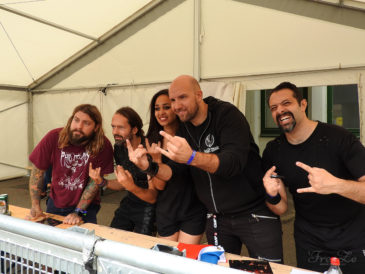 Autogramiáda Serenity na Masters of Rock 2019
