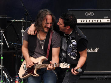 Mario Percudani a Johnny Gioeli, Hardline, na Masters of Rock