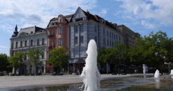 Masarykovo náměstí v Ostravě ve dne
