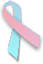 Pinktober | Symbol boje proti rakovině prsu u mužů | Autor: Niki K