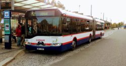 Movember: Autobus Dopravního podniku města Olomouc. | Zdroj: Dopravní podnik města Olomouce, a. s.