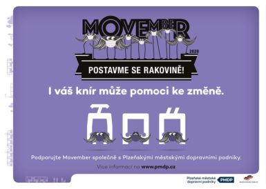 Movember: I váš knír může pomoci ke změně. | Zdroj: PMDP a.s.