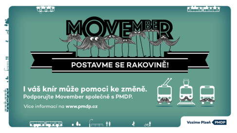 Movember: I váš knír může pomoci ke změně. | Zdroj: PMDP a.s.