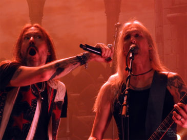 Joacim Cans a Oscar Dronjak, HammerFall, Forum Karlín 2020