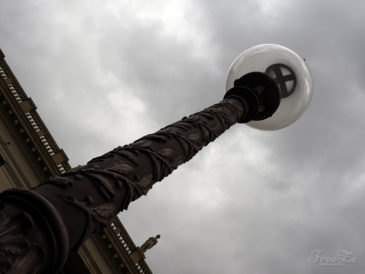 Lampa u Národního muzea