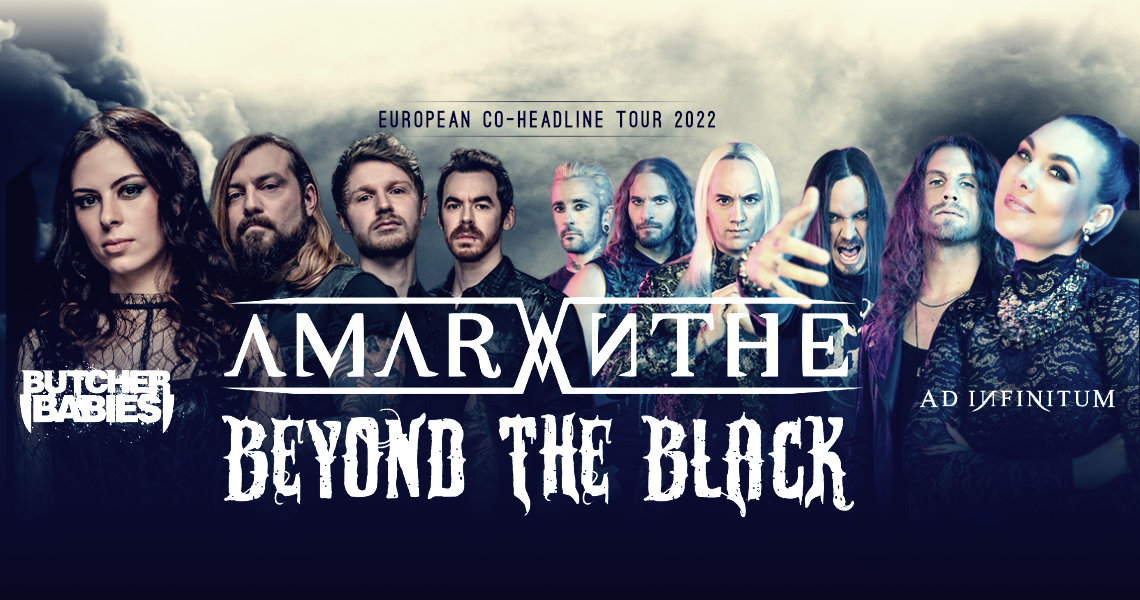 Amaranthe a Beyond the Black vystoupí ve Zlíně 29. října 2022