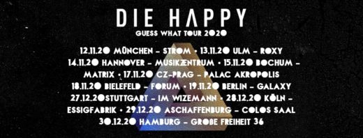 Die Happy vystoupí 17. listopadu 2020 v Paláci Akropolis
