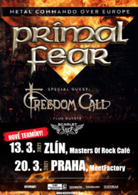 Primal Fear zahrají ve Zlíně 13. března 2021 a v Praze 20. března 2021
