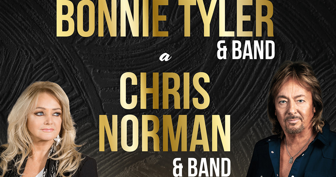 Bonnie Tyler a Chris Norman vystoupí v Liberci 6. listopadu 2021