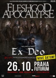 Fleshgod Apocalypse 26. října 2021 vystoupí v Praze