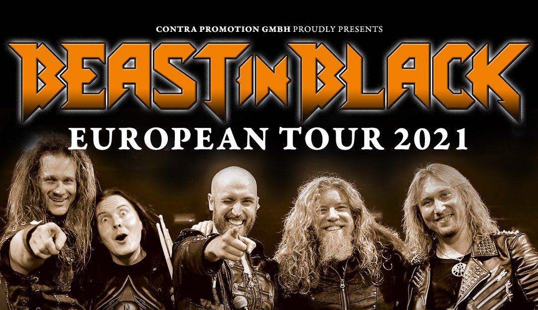 Beast in Black 11. prosince 2021 zahrají v hale Datart