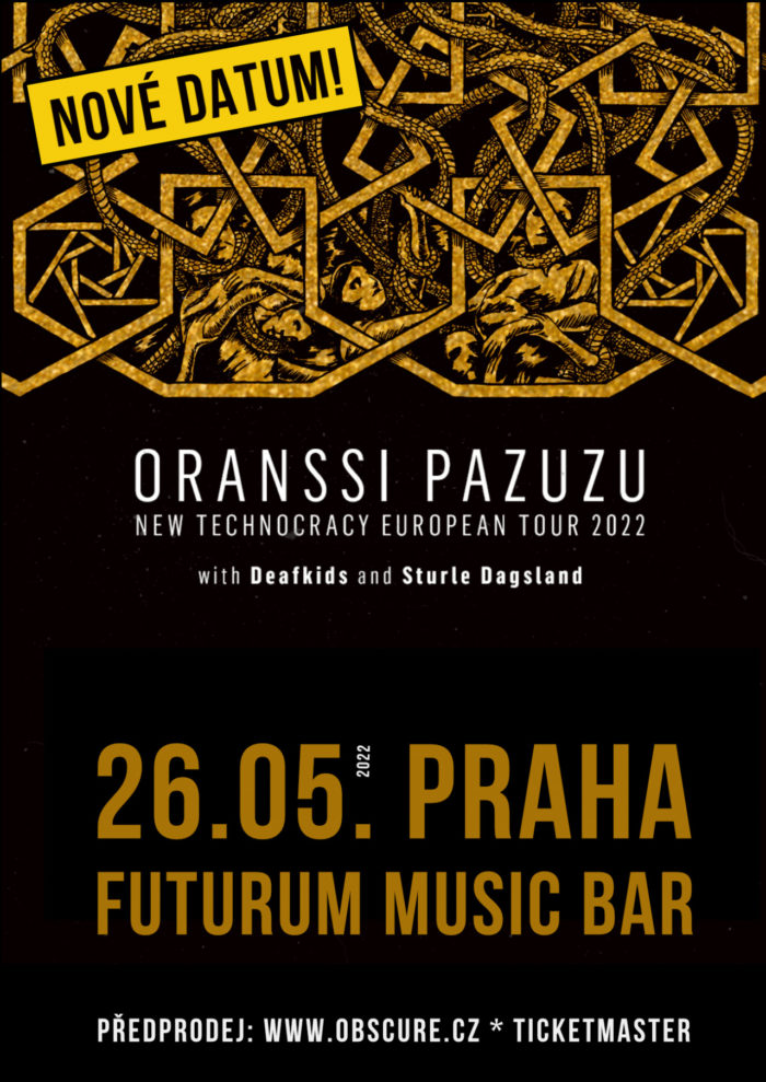 Oranssi Pazuzu vystoupí v Praze 26. května 2022