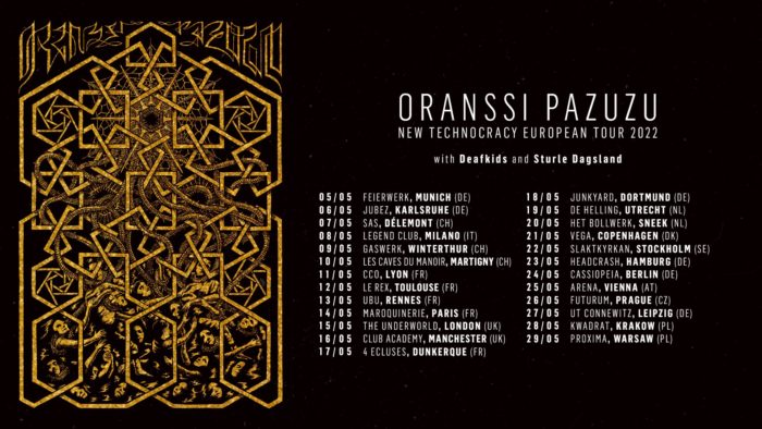 Oranssi Pazuzu vystoupí v Praze 26. května 2022