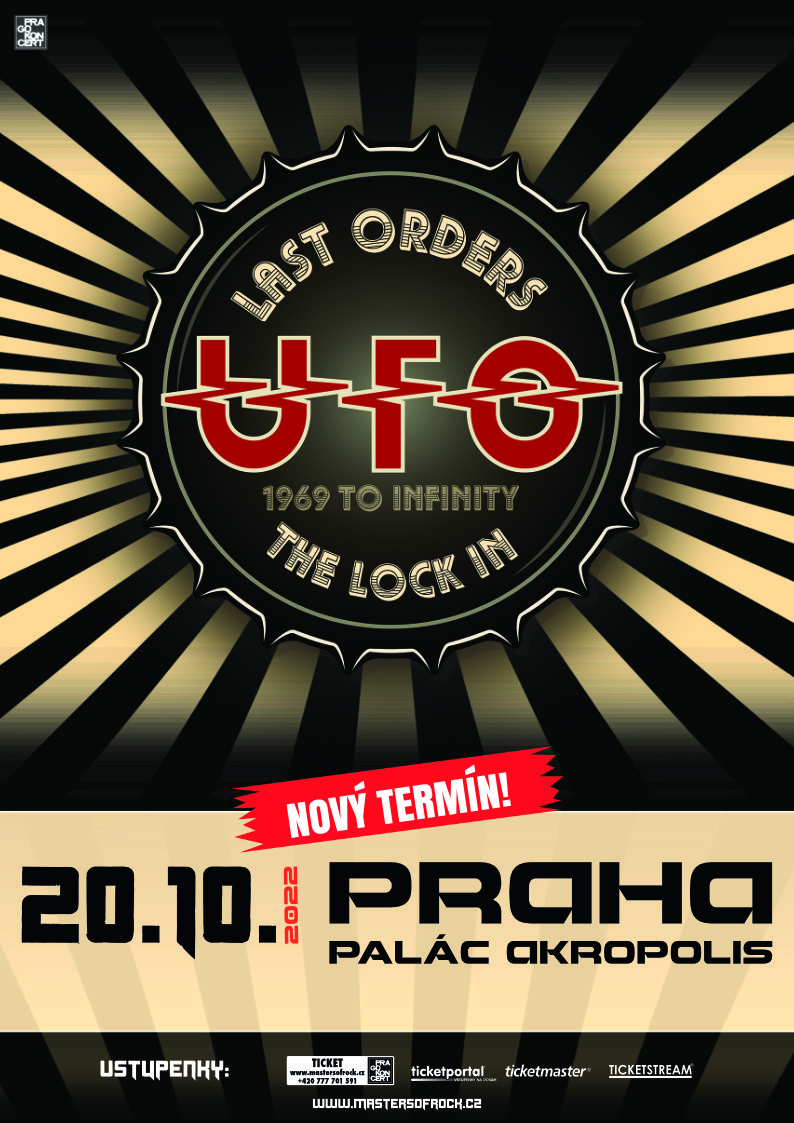 UFO vystoupí 20. října 2022 v Paláci Akropolis