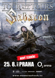 Sabaton 25. srpna 2022 zahrají v pražské O2 areně